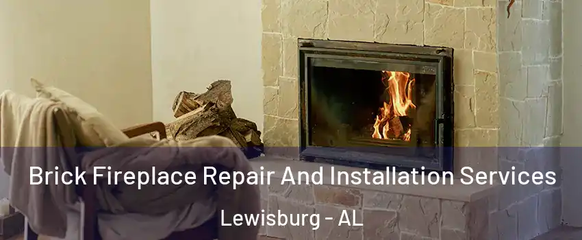 Brick Fireplace Repair And Installation Services Lewisburg - AL