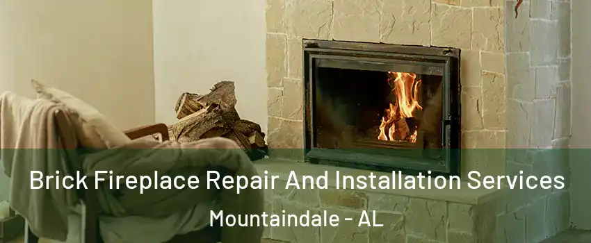Brick Fireplace Repair And Installation Services Mountaindale - AL