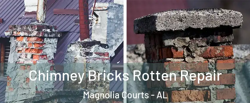 Chimney Bricks Rotten Repair Magnolia Courts - AL