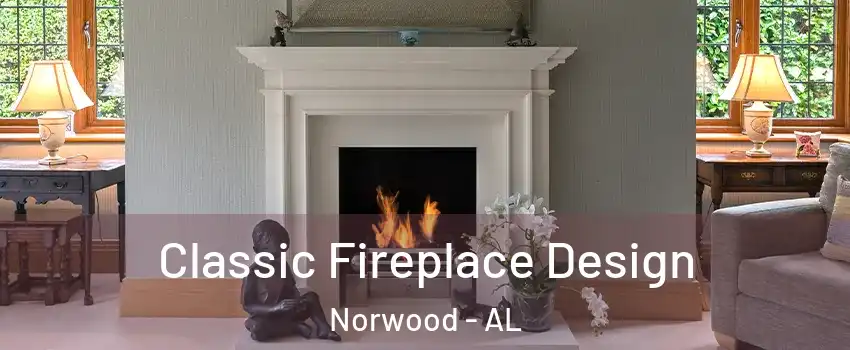 Classic Fireplace Design Norwood - AL