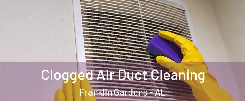 Clogged Air Duct Cleaning Franklin Gardens - AL
