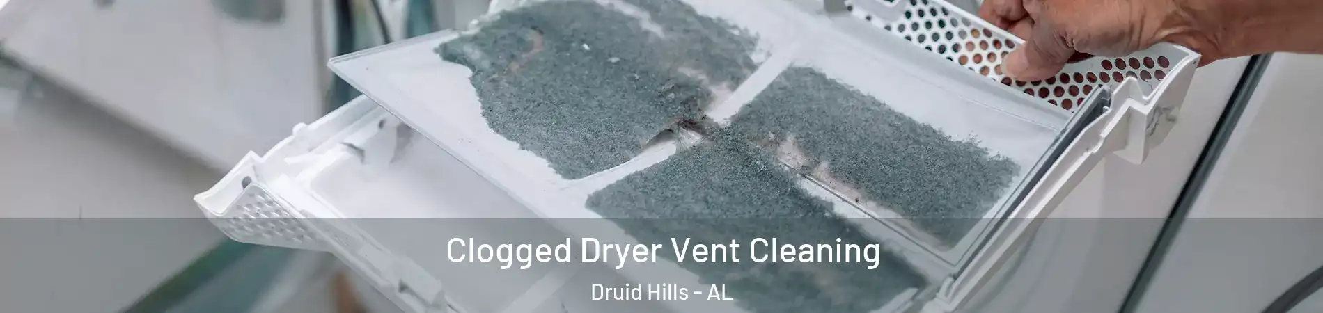 Clogged Dryer Vent Cleaning Druid Hills - AL