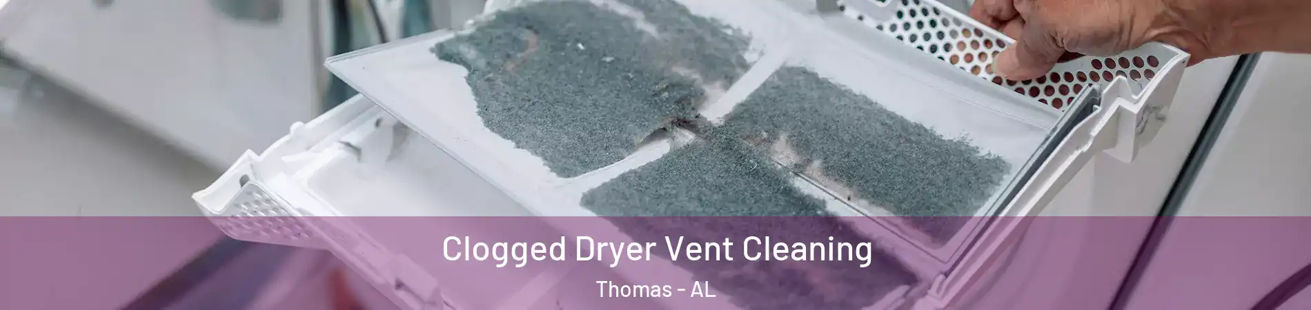 Clogged Dryer Vent Cleaning Thomas - AL