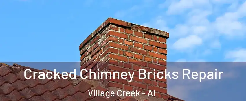 Cracked Chimney Bricks Repair Village Creek - AL