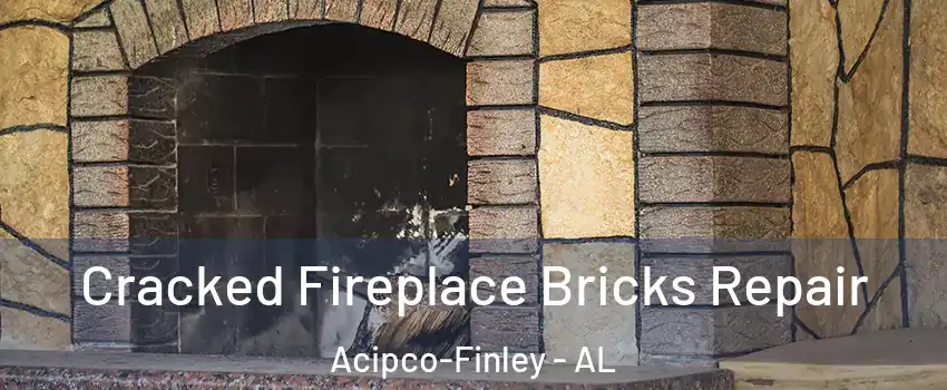Cracked Fireplace Bricks Repair Acipco-Finley - AL