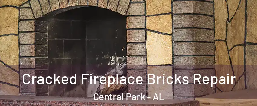 Cracked Fireplace Bricks Repair Central Park - AL