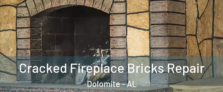 Cracked Fireplace Bricks Repair Dolomite - AL