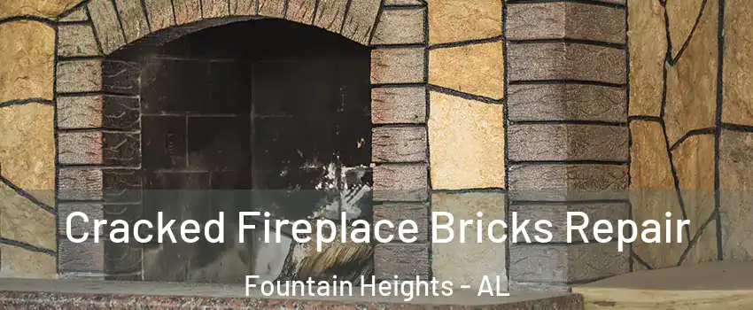 Cracked Fireplace Bricks Repair Fountain Heights - AL