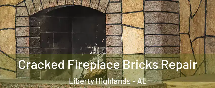 Cracked Fireplace Bricks Repair Liberty Highlands - AL