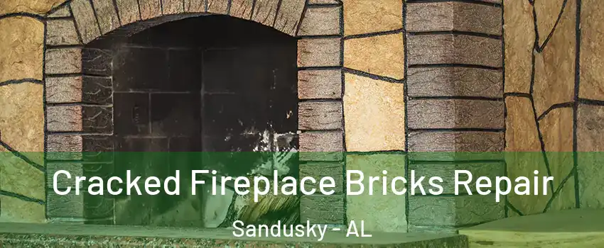 Cracked Fireplace Bricks Repair Sandusky - AL