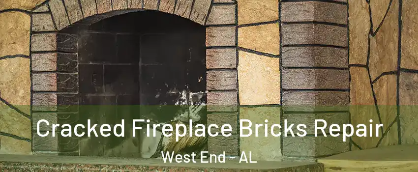 Cracked Fireplace Bricks Repair West End - AL