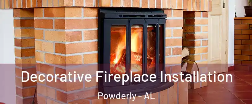 Decorative Fireplace Installation Powderly - AL