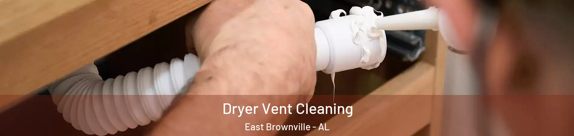 Dryer Vent Cleaning East Brownville - AL