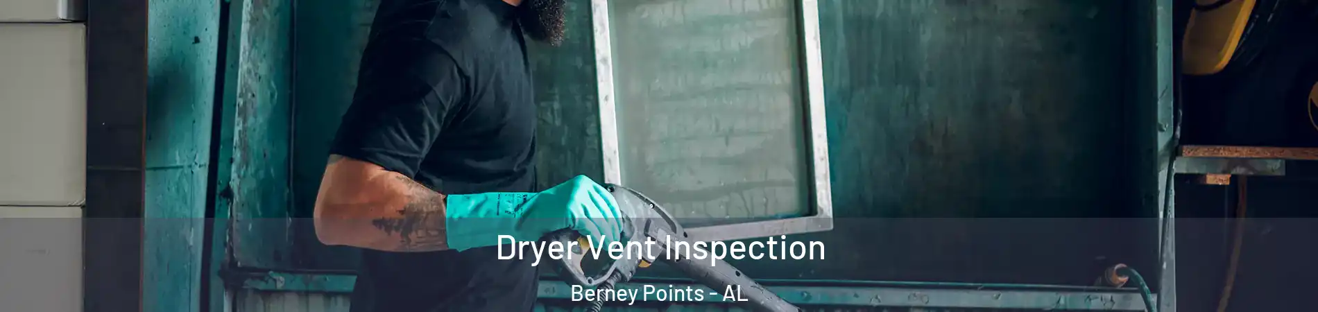 Dryer Vent Inspection Berney Points - AL