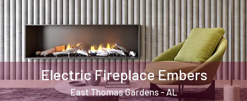 Electric Fireplace Embers East Thomas Gardens - AL