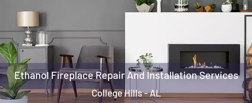 Ethanol Fireplace Repair And Installation Services College Hills - AL