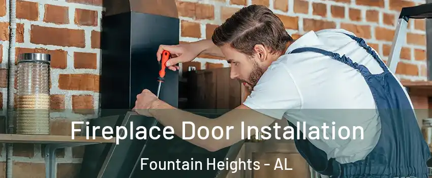 Fireplace Door Installation Fountain Heights - AL