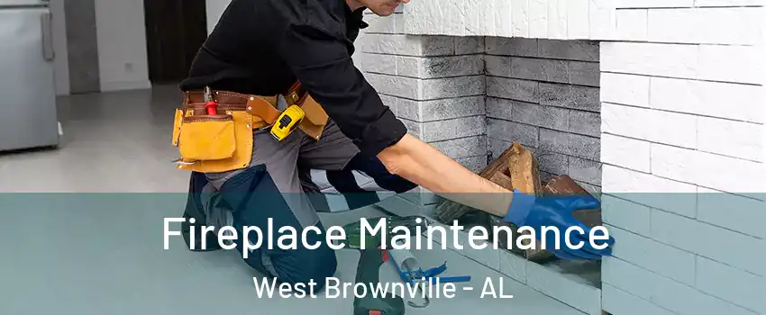 Fireplace Maintenance West Brownville - AL