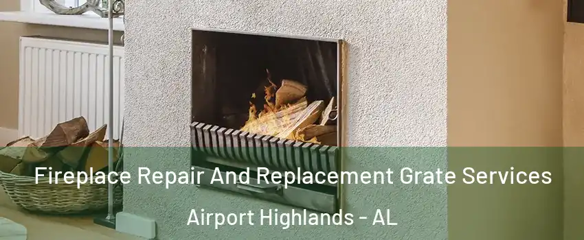 Fireplace Repair And Replacement Grate Services Airport Highlands - AL