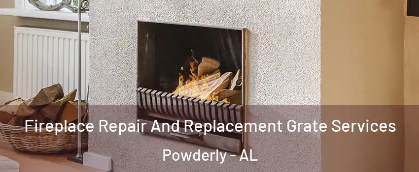 Fireplace Repair And Replacement Grate Services Powderly - AL