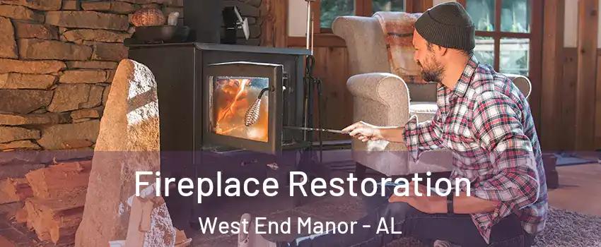 Fireplace Restoration West End Manor - AL