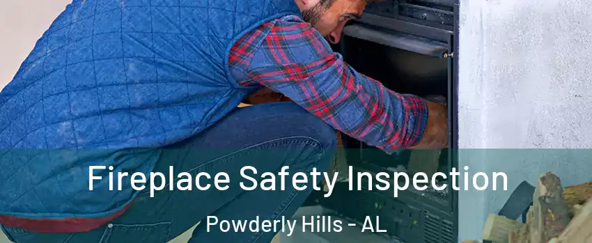 Fireplace Safety Inspection Powderly Hills - AL