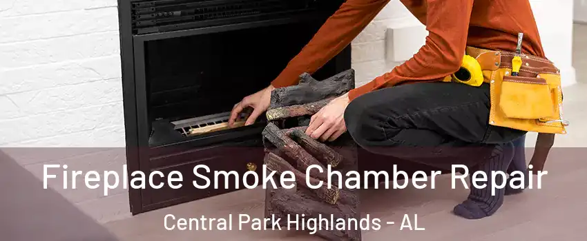 Fireplace Smoke Chamber Repair Central Park Highlands - AL