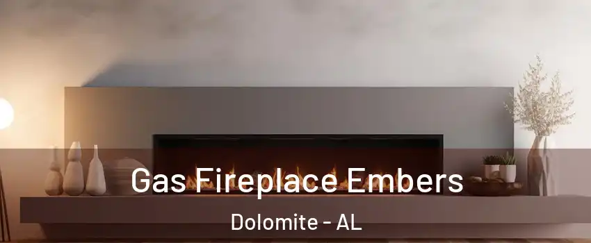 Gas Fireplace Embers Dolomite - AL