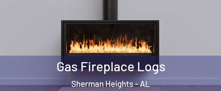 Gas Fireplace Logs Sherman Heights - AL