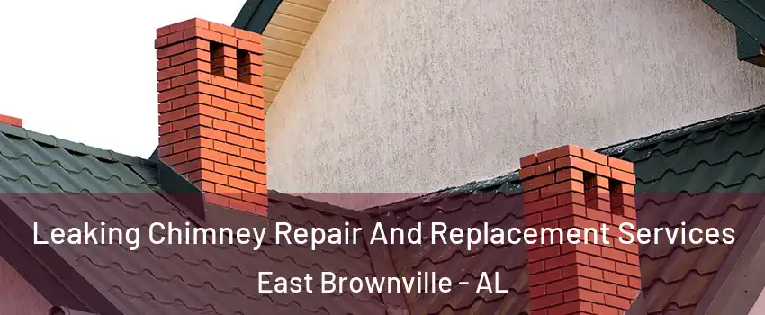 Leaking Chimney Repair And Replacement Services East Brownville - AL