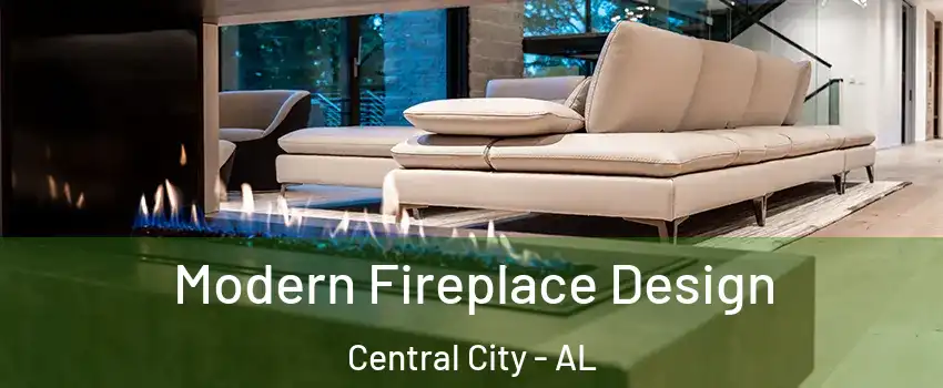 Modern Fireplace Design Central City - AL