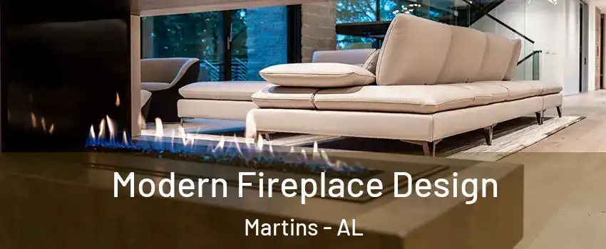 Modern Fireplace Design Martins - AL