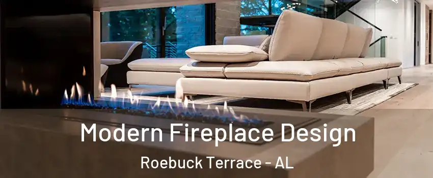 Modern Fireplace Design Roebuck Terrace - AL