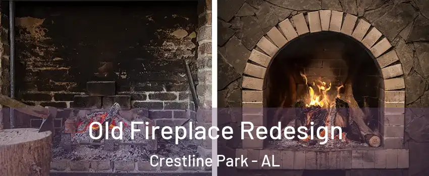 Old Fireplace Redesign Crestline Park - AL