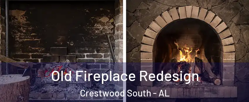 Old Fireplace Redesign Crestwood South - AL