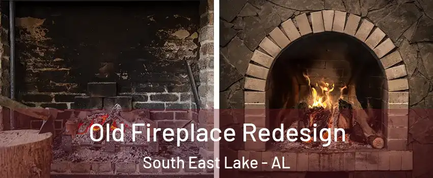 Old Fireplace Redesign South East Lake - AL