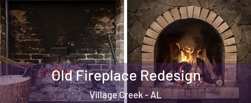 Old Fireplace Redesign Village Creek - AL