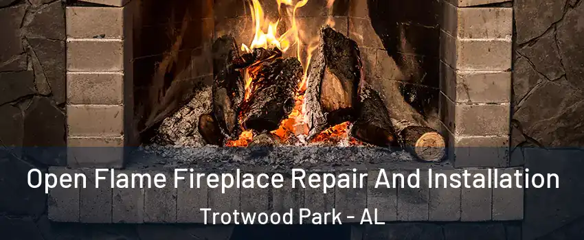 Open Flame Fireplace Repair And Installation Trotwood Park - AL