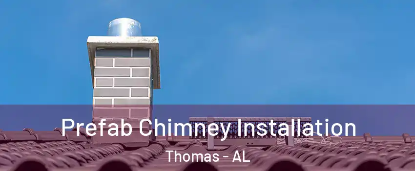 Prefab Chimney Installation Thomas - AL