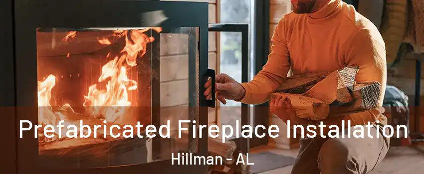 Prefabricated Fireplace Installation Hillman - AL