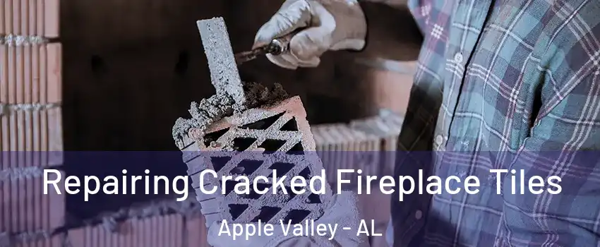 Repairing Cracked Fireplace Tiles Apple Valley - AL