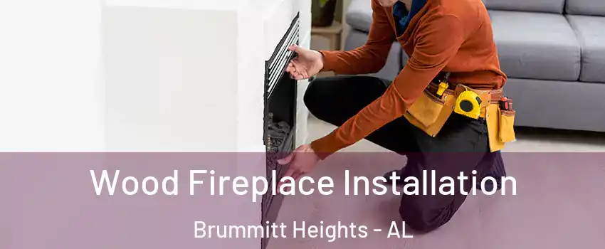 Wood Fireplace Installation Brummitt Heights - AL