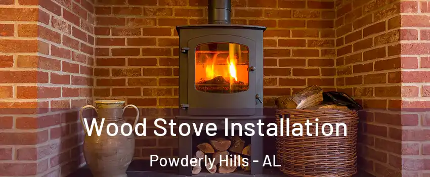 Wood Stove Installation Powderly Hills - AL